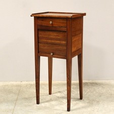 COMODINO Direttorio - IN NOCE - Italia EPOCA 800 - RESTAURATO