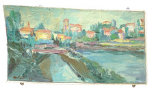 DIPINTO QUADRO PITTORE F