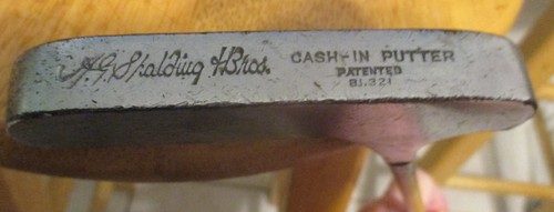 Early spalding cash putter - cash,