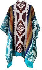 Poncho Uomo - Lana di Alpaca -