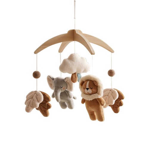 Giostrina legno con peluche - giostrina,