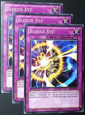 Set 3 Carte : BLOCCO XYZ  in Italiano LTGY-IT072 Comune YUGIOH