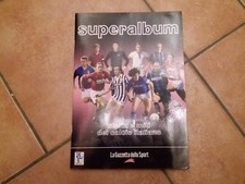 ALBUM FIGURINE CALCIATORI NO PANINI SUPERALBUM LA GAZZETTA COMPLETO