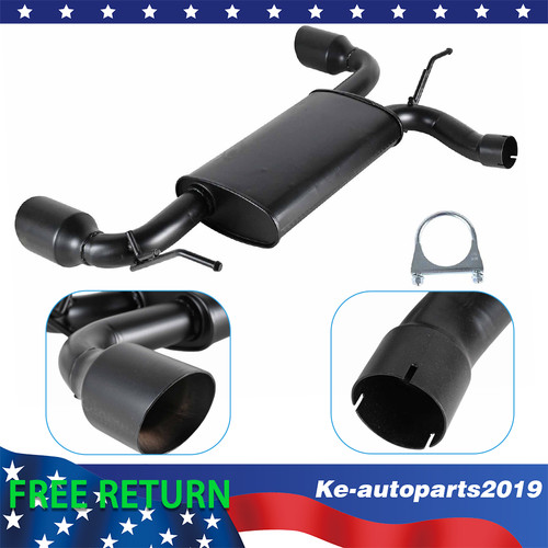 Matte black dual - dual, axle