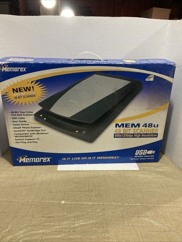 Memorex mem48u scanner - scanner, usb
