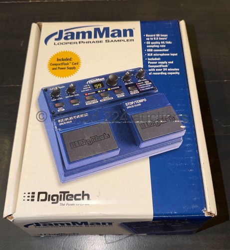 Digitech jamman looper phrase - looper,
