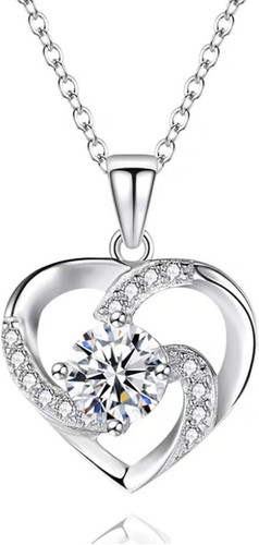 Collana argento con - argento,