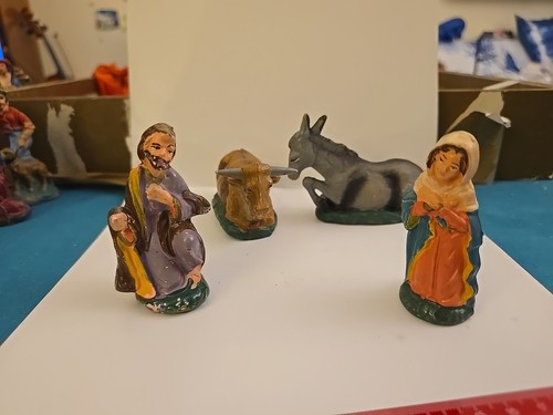 Personaggi presepe vintage - presepe,