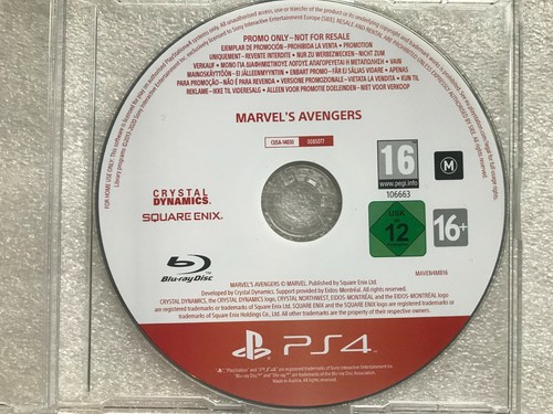 Marvel avengers ps4 ps5 - marvel's,