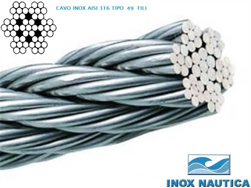 Cavo fune acciaio inox - cavo,