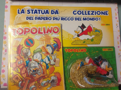Topolino 3677 con statua - topolino,