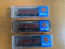 ROCO LOT WAGONS MARCHANDISES-