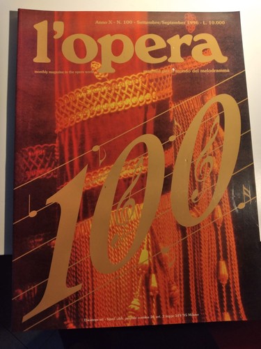 Opera rivista del - del, melodramma