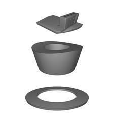 Supporto Cambio Thrustmaster