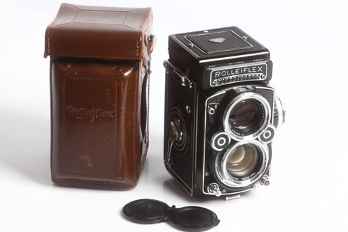 Rolleiflex tlr 6x6 con - 2,8, f