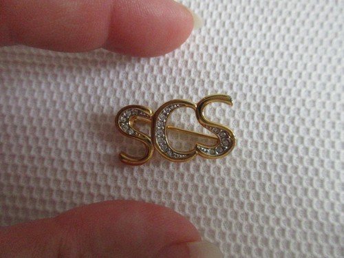 Spilla scs swarovski - swarovski, originale
