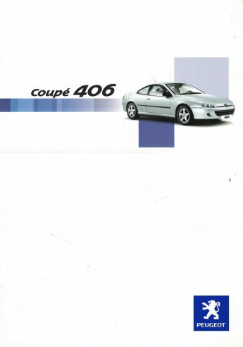 Brochure peugeot 406 - brochure,