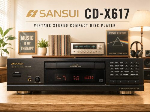 Sansui x617 rare - sansui, cd-x617