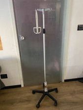 Asta Portaflebo in acciaio