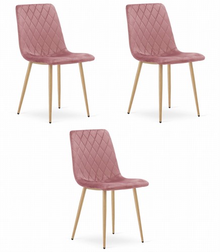 Set sedie torino velluto - 3,