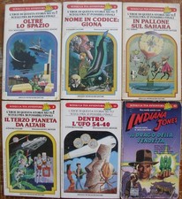 Librogame Scegli la tua avventura lotto libri game fantasy ragazzi Indiana Jones
