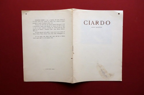 Ciardo vincenzo catalogo - ciardo,