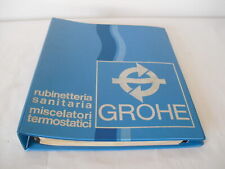 GROHE CATALOGO LISTINO RUBINETTI MANUALE 1971 WASSERHAHN TECHNISCHES HANDBUCH