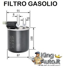 FILTRO GASOLIO CARBURANTE