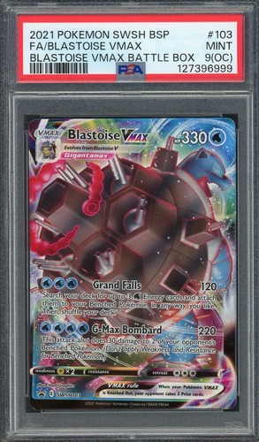 Psa blastoise vmax - blastoise,