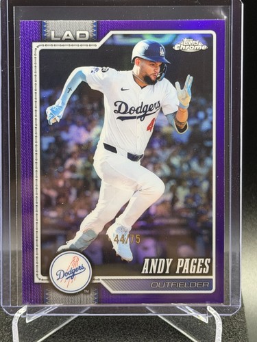 Andy pages 2026 topps cromo - pages,