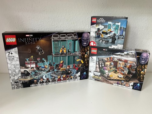 Lego marvel iron man armory - man,