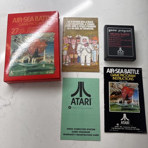 Atari 2600 1977 gatefold - atari,