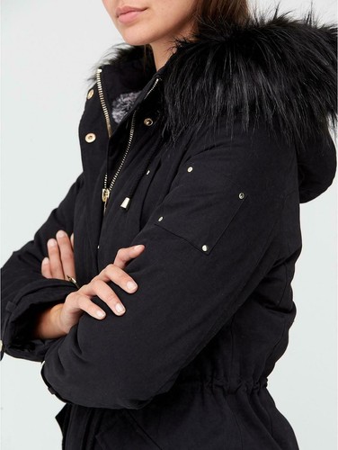 Parka very glam - glam, nero