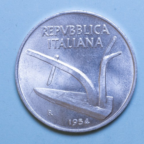 Repubblica italiana lire - italiana, 10