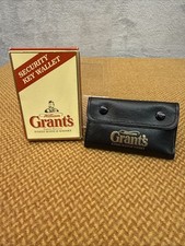 Grants Scotch Whisky Security Key Wallet - New Old Stock Unused In Original Box