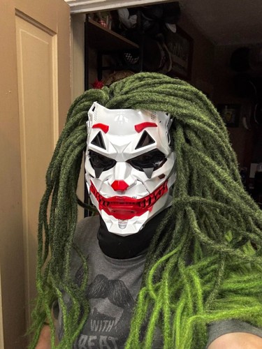 Cyberpunk joker maschere con - cyberpunk,