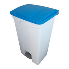 Pattumiera Raccolta Differenziata Blu con Pedale 100Lt