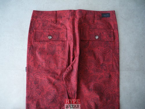 Pantaloni militari borgogna - pantaloni,