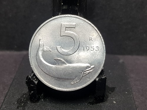 Moneta lire delfino - moneta,