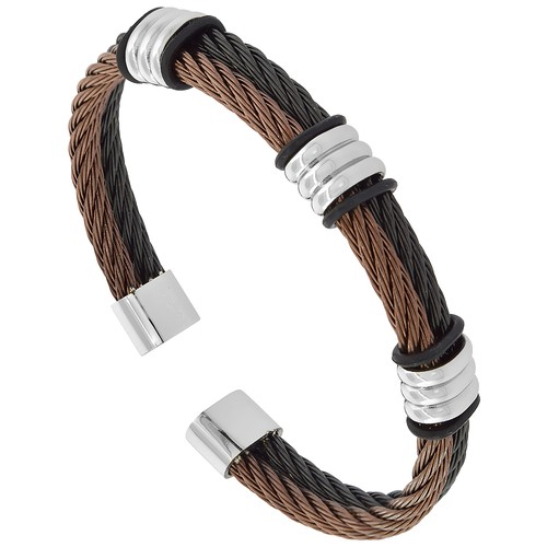 Acciaio inox marrone nero - acciaio,