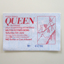 Queen 1982 Milton Keynes Bowl