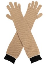 MOSCHINO GUANTI TWO TONE