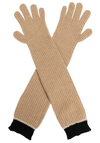 Moschino guanti two tone - guanti,