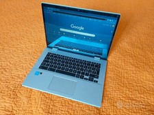ASUS Chromebook Flip CX1400FKA Argento Convertibile 14" Touchscreen Lucido
