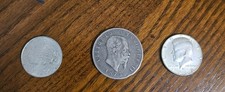 Lotto 3 monete argento 500