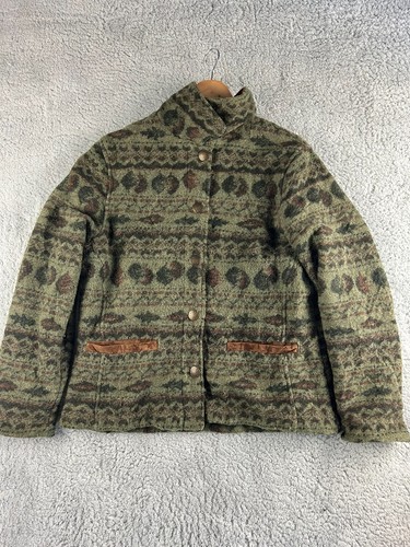 Caban woolrich laine vert - woolrich,