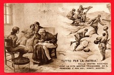 1916 Cartolina viaggiata - TUTTO PER LA PATRIA 
