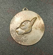 Medaglia Militare Cappello Alpino con Penna