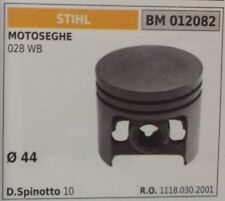 11180302001 PISTONE COMPLETO DI SEGMENTI MOTOSEGA STIHL 028 WB Ø44