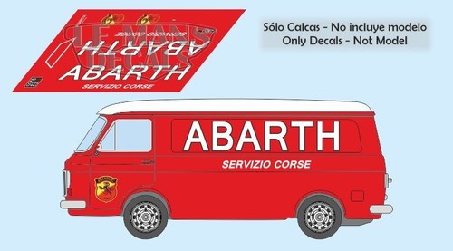 Decals fiat 238 - 238, transporter